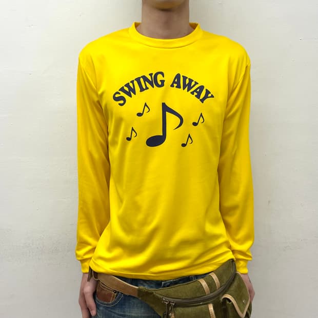 note swing yellow long sleeve