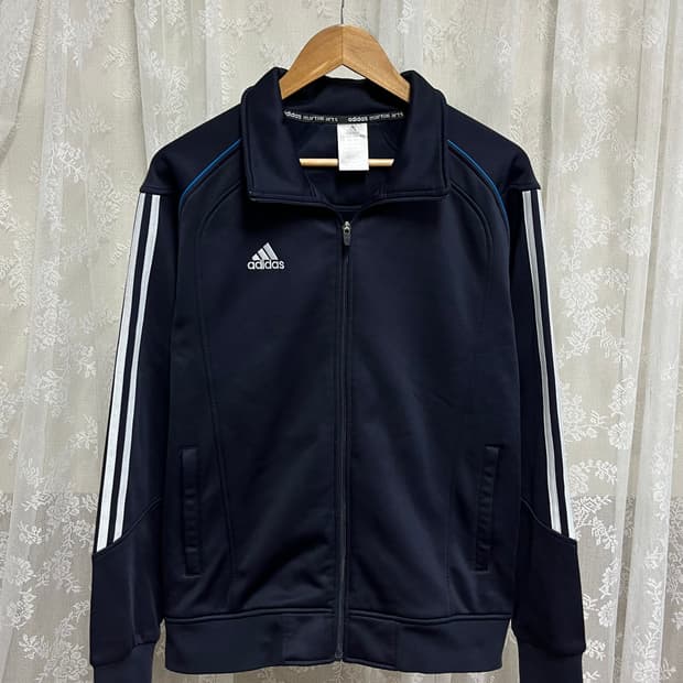 XL) 아디다스 마샬아츠 기모 트랙탑 네이비