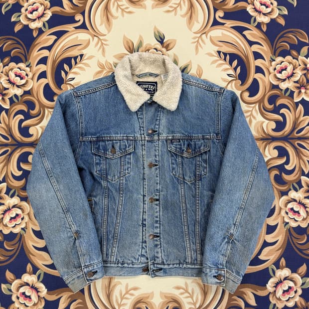 (L)00s 리바이스 Levis 시그니쳐 데님 쉐르파 자켓