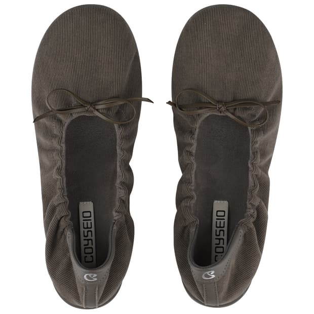 코이세이오 SHIRRING FLAT SHOES BROWN 1사이즈