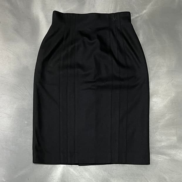  꾸레쥬 다크 스커트 y15895