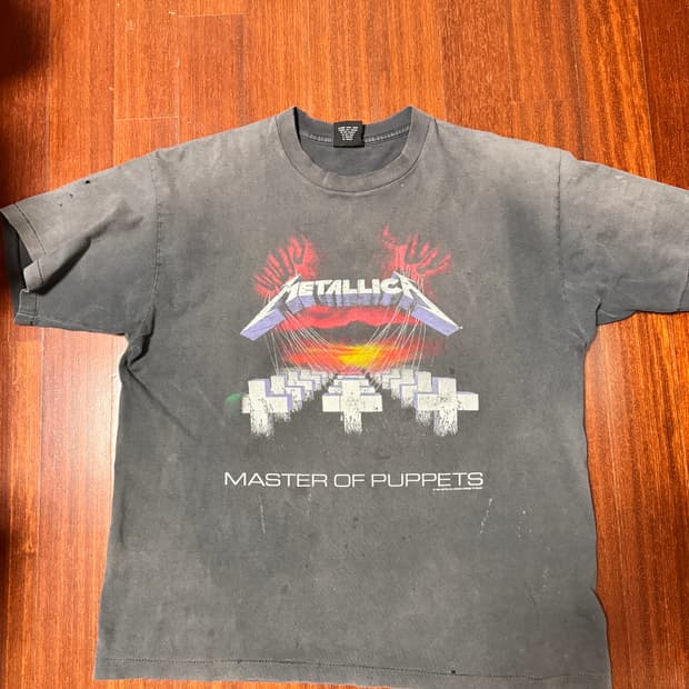 [XL] 90s 메탈리카 Master Of Puppets 밴드티