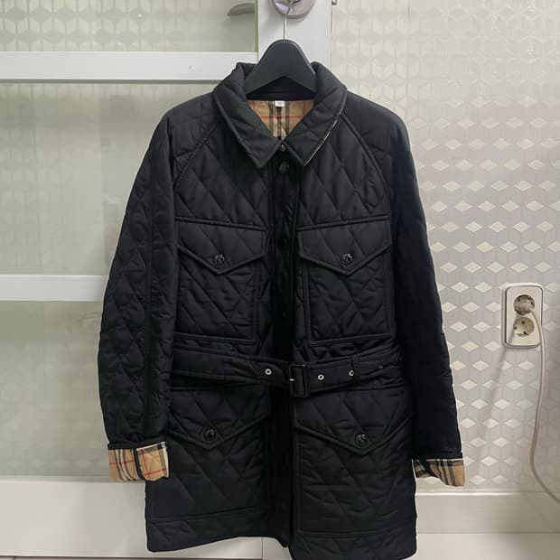 (XS) 버버리 퀼팅 자켓