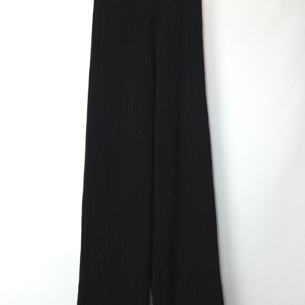 한섬 레어뷰 2021 니트 블랙 밴딩 팬츠 S 사이즈