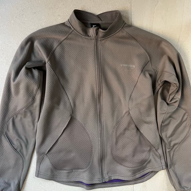 갸쿠소우 기모 러닝 집업