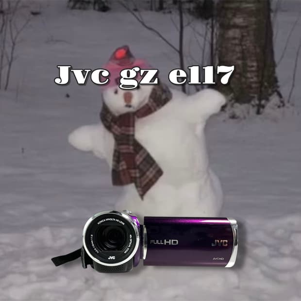 A급/ 희귀컬러 / 입문자 추천 / Jvc gz 117 빈티지 캠코더