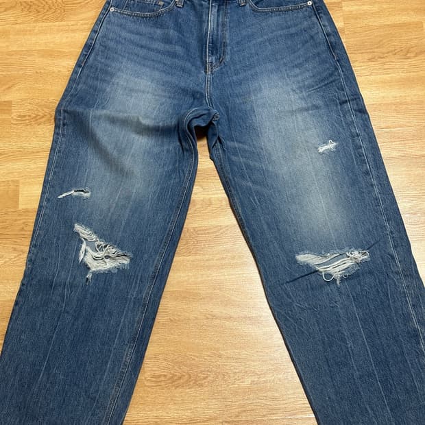서피스에디션 바지 DESTROYED DENIM PANTS 실착2회