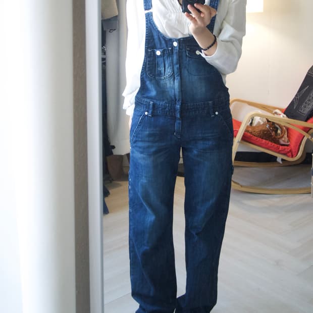 [NUSY JEANS] denim overall salopette