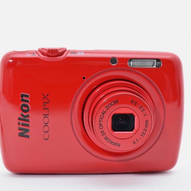 니콘 쿨픽스 레드 10.1메가픽셀