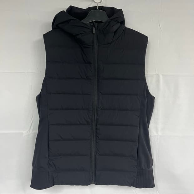 룰루레몬 패딩베스트 후디 블랙 여성