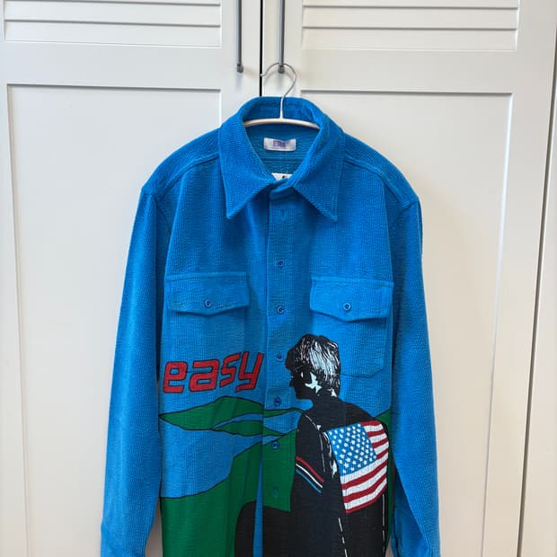 ERL 프린팅  코듀로이 셔츠(L)