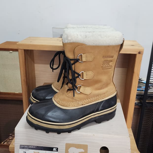 쏘렐 카리부 방한화 캠핑화 안전화