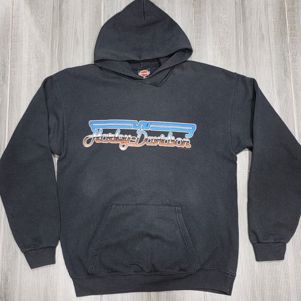 90s 할리데이비슨 후드