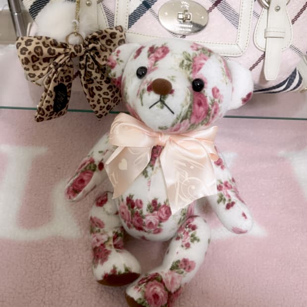 리즈리사 히메갸루 라떼갸루 히메카지 방꾸템 플로럴 테디베어