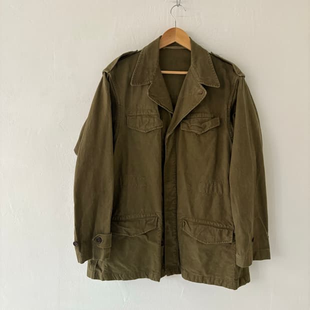 40's French  Army M-47 Field Jacket.