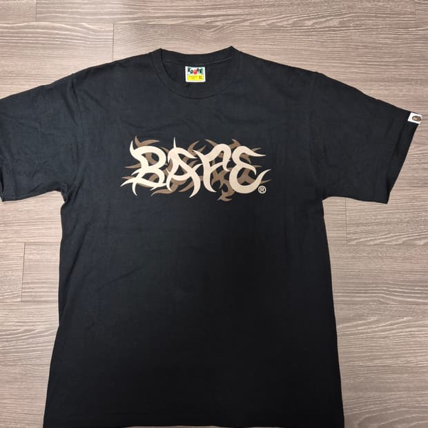 베이프 트라이얼 카모 반팔