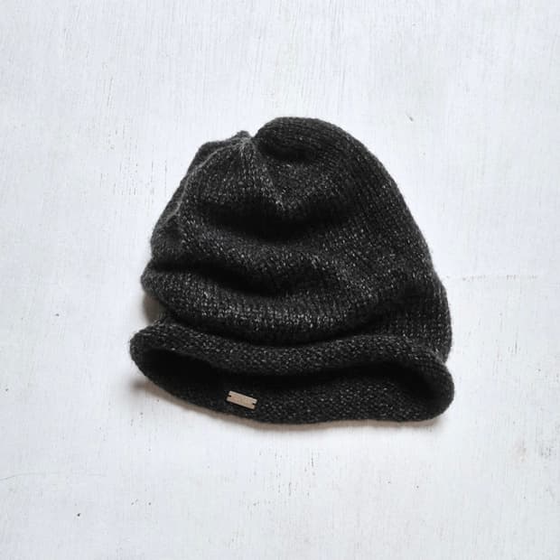 모노프리베 텍스쳐 롱 비니 Textured Roll Long Beanie