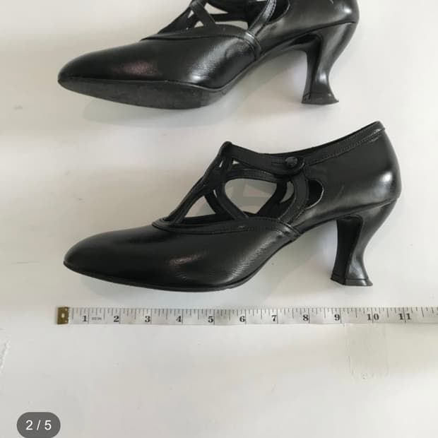 에옹쓰 댄싱슈즈 dancing shoes black 235