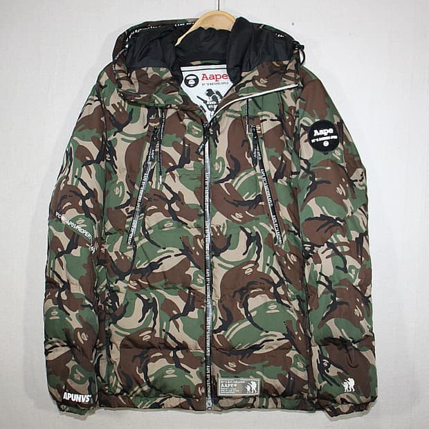Aafe 베이프에이프 카모플라쥬 패딩(XL)