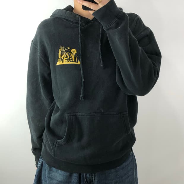[S] 오베이 블랙 후드티