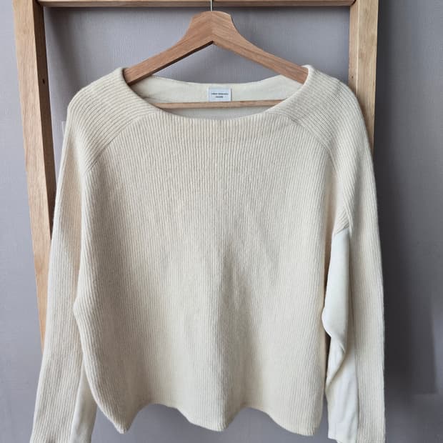 Urban Research Doors 울 블렌드 보트넥 니트 