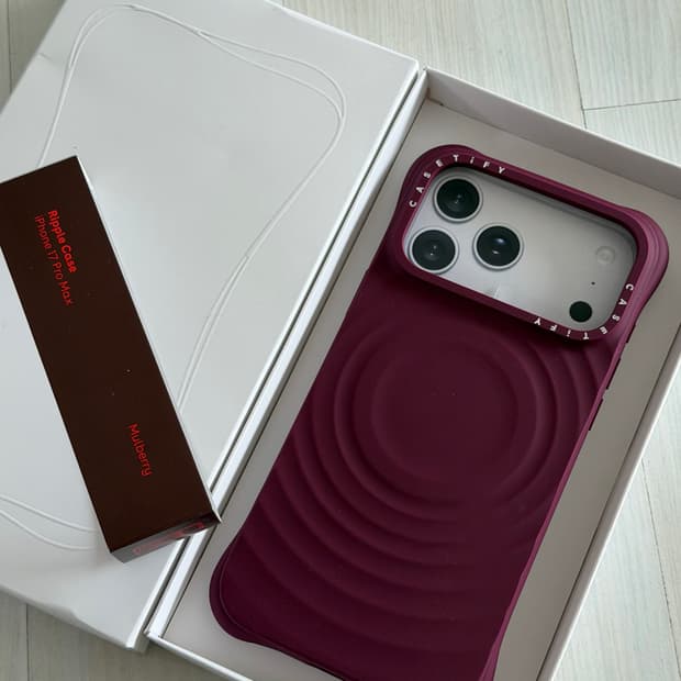 케이스티파이 17프로맥스 멀버리