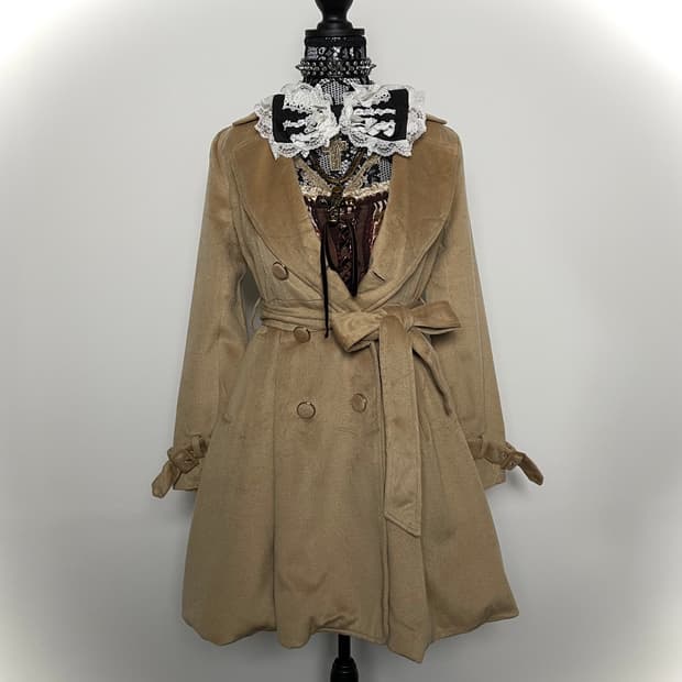 INGNI 라떼 갸루 브라운 코트