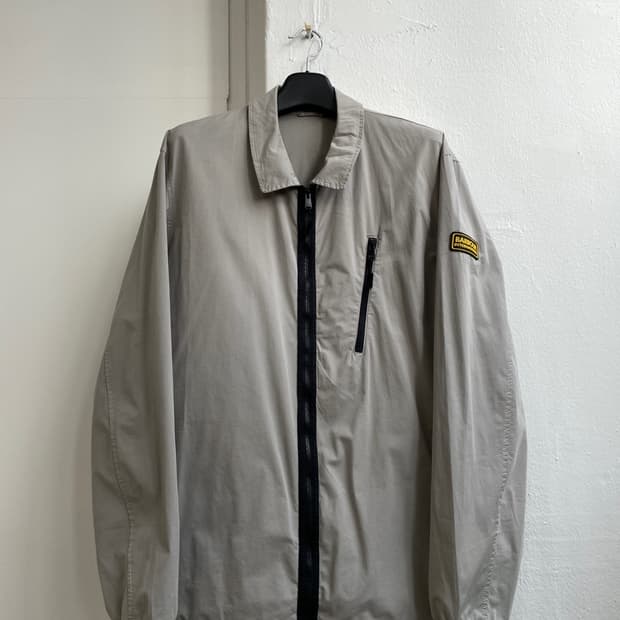 바버 인터내셔널 오버 셔츠 자켓