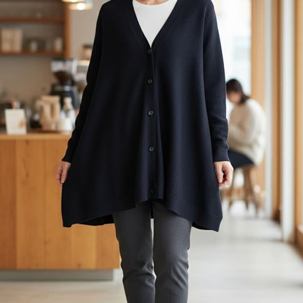 66.COS 후레아 가디건