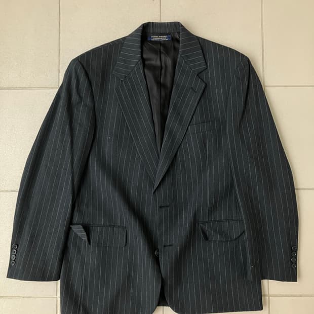 80~90s brooks brothers 핀스트라이프 자켓 블레이저