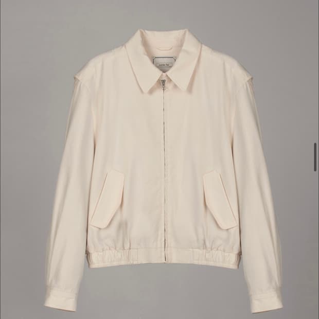 오버듀플레어 SOFT COTTON BLOUSON 에크루