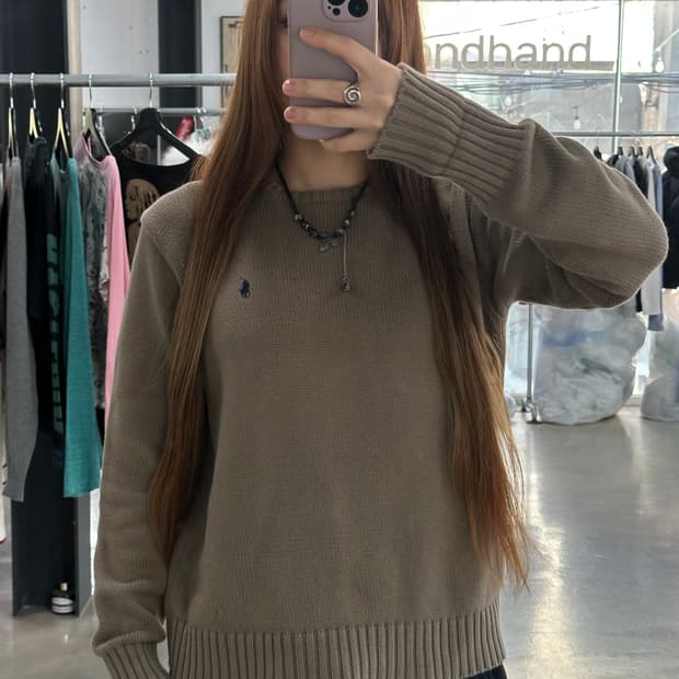 폴로랄프로렌 코튼 니트