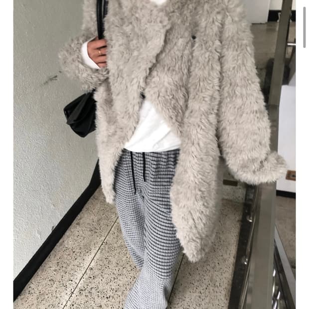 피븐 베어 하이넥 퍼자켓