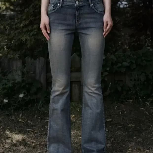 보헤미안서울 부츠컷 데님 S