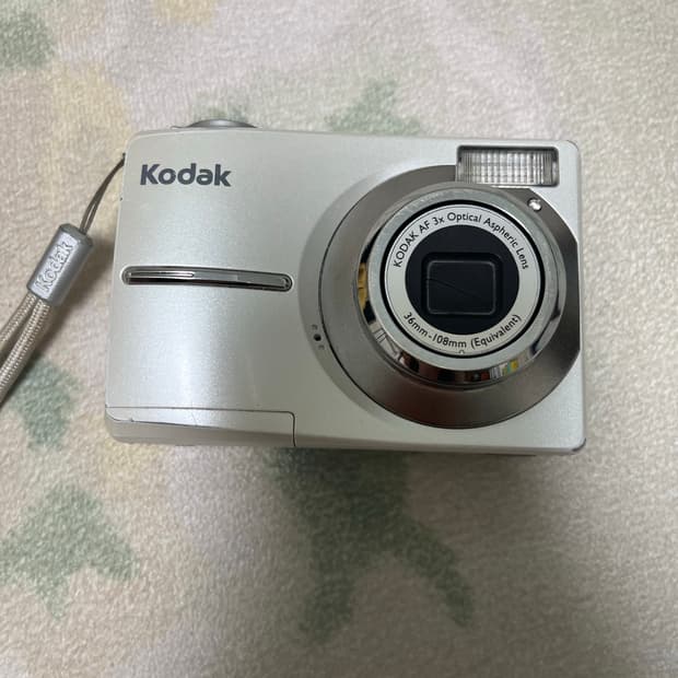코닥 c613 펄화이트 빈티지 디카 카메라