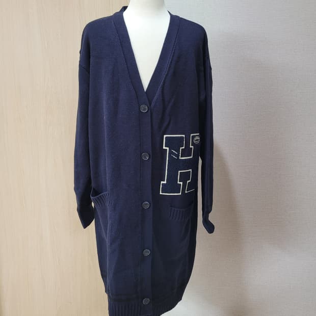 TMRW 남자 니트 롱 가디건 120 네이비