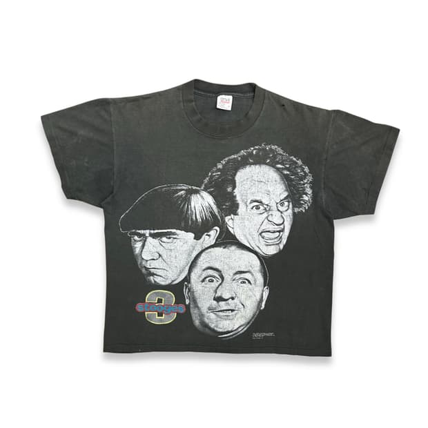 1994' Three Stooges 코메디 무비 티셔츠 L