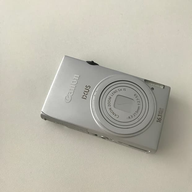 캐논 CANON IXUS 125 HS 익서스 실버 디카 빈티지 카메라