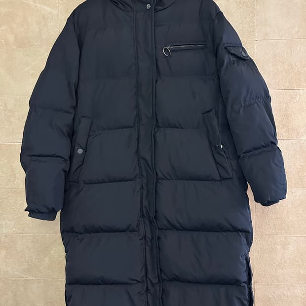 MUZAK 뮤자크 롱패딩 블랙 / 55 (M)