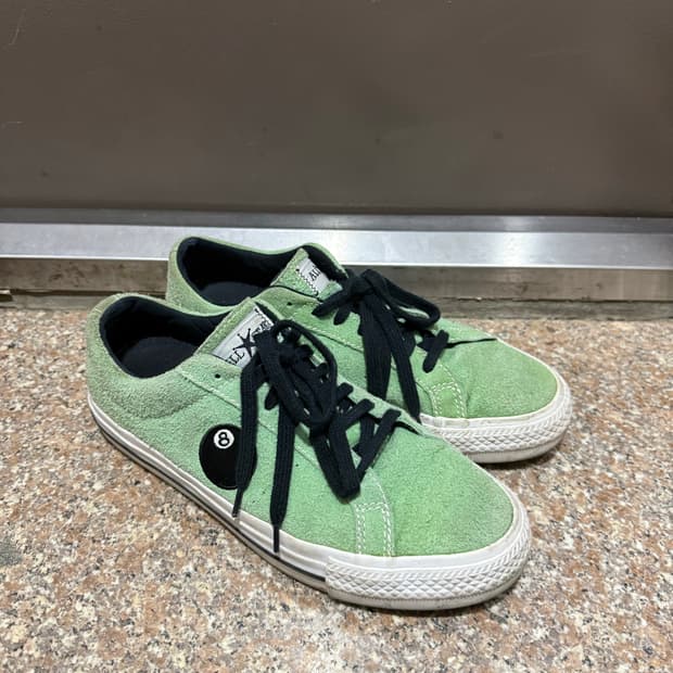 컨버스 스투시 8볼 그린 260~265