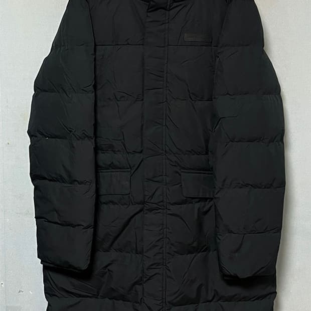 콜핑 남자 롱패딩 구스다운 블랙 캐주얼 XL 105