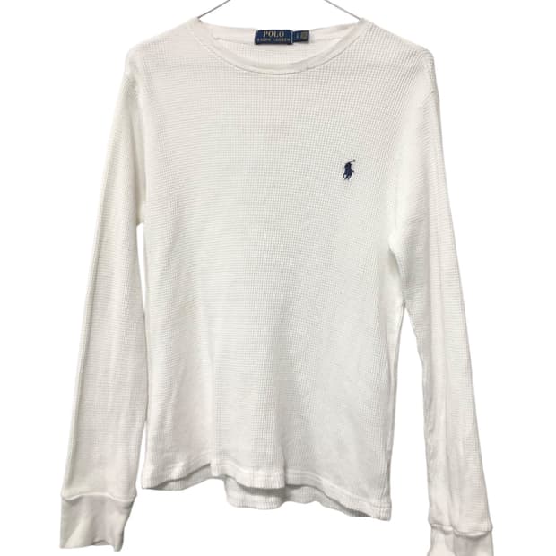 POLO 와플 여리핏 롱슬리브 (표기L)