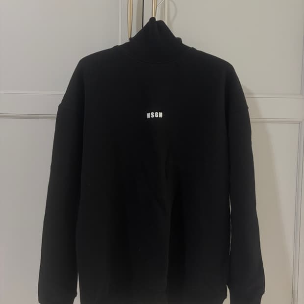 Msgm 여성 목폴라 맨투맨