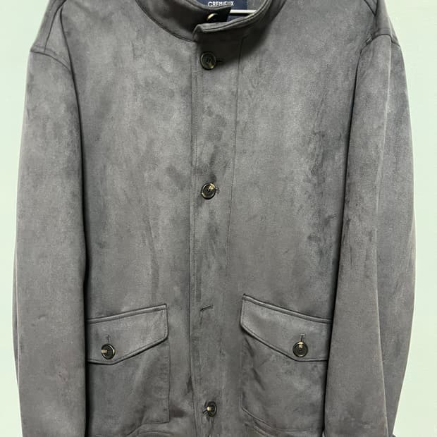 크레뮤(cremieux) 스웨이드 블루종 자켓
