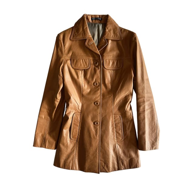 JPV mid lether jacket