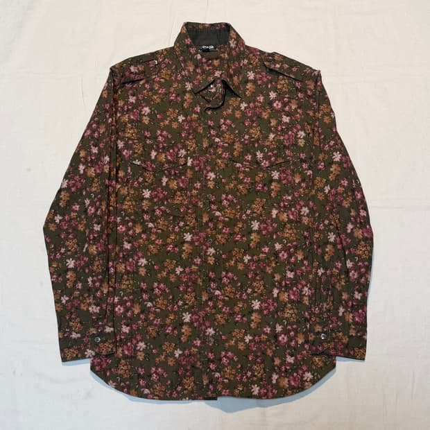 돌체앤가바나 아카이브 플라워 패턴 셔츠