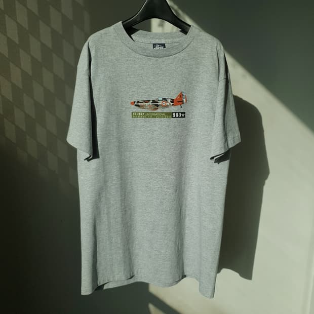 90s STUSSY print tee
