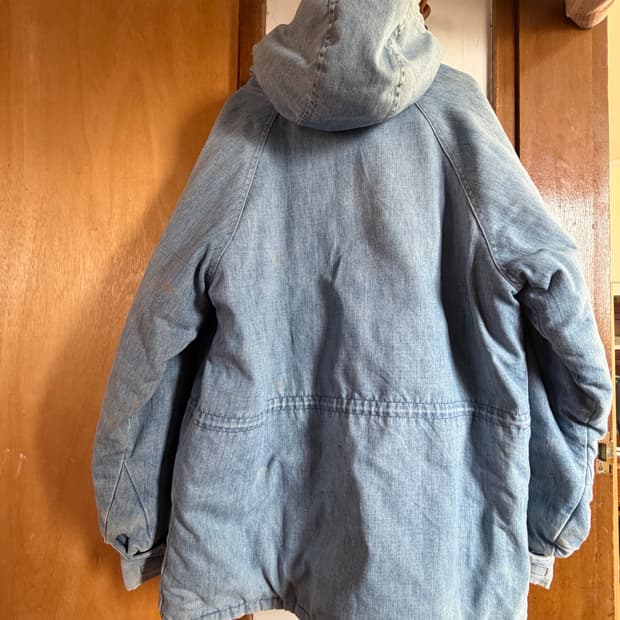 리바이스 오렌지탭 데님 점퍼