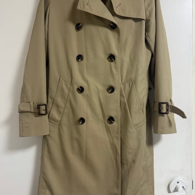 무인양품MUJI 트렌치코트 S(55)USA