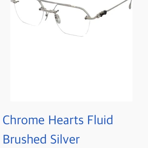 크롬하츠 플루이드 안경